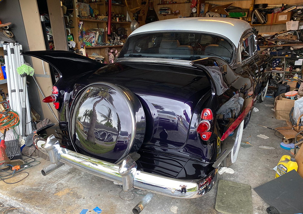 Polished and putting her back together, July 2020