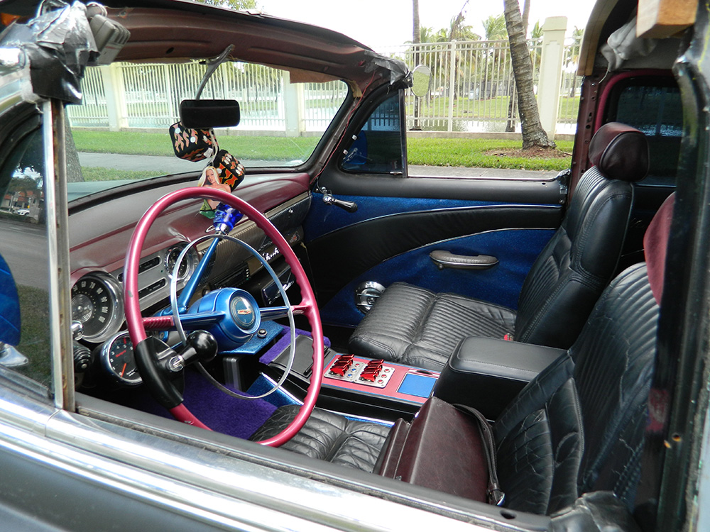 1953 Chevy Belair Custom interior