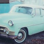 1953 Chevy Stardust, first painted, Spring 1991