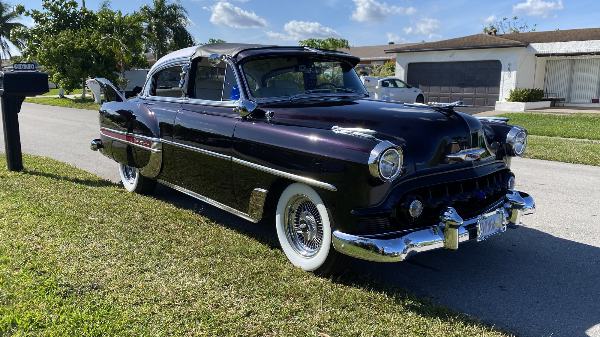 53 Chevy Custom Belair in the Sun, March 2021